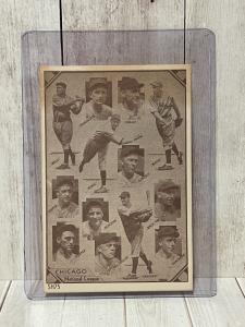 Bill Dickey Red Ruffing Chicago Cubs Card