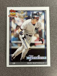 1991 Topps Desert Shield Baseball Cards Complete Set