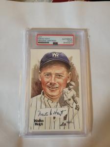 Waite Hoyt Autographed 1985-97 Perez-Steele Postcard