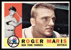 1960 Topps Baseball Cards - Choose Your Favorite