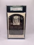 Elmer Flick Autographed Hall Of Fame Postcard