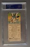 1911 T201 Mecca Brooklyn Dodgers Cards - PSA 4