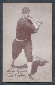 1939-46 Luke Appling Exhibits Sports Card