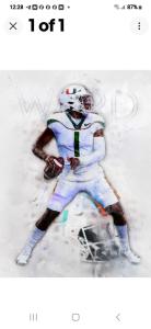 Cameron Ward Miami Art Card 6/10 John Rudolph Sign