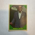 1960 Fleer Branch Rickey Baseball Card #55
