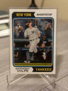 2023 Topps Heritage Anthony Volpe Rookie Card #599