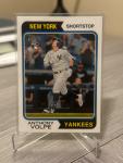 2023 Topps Heritage Anthony Volpe Rookie Card #599