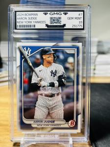 2024 Bowman Aaron Judge Gem Mint 10 Yankees