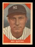 1960 Fleer Red Ruffing Baseball Card #63
