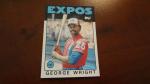 1986 Topps George Wright Baseball Card #128T