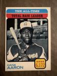 1973 Topps All-Time Baseball Legends Lot - 4 Cards