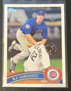2011 Topps Update D.J. LeMahieu Rookie Card