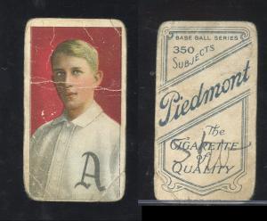 T206 Eddie Collins HOF Piedmont 350 Card