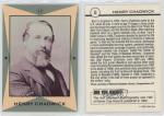 1990 Little Sun Henry Chadwick #2 HOF Card
