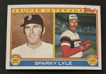 1983 Topps Sparky Lyle Super Veteran Card #694
