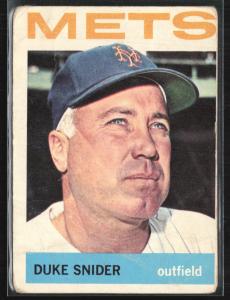 Duke Snider 1964 Topps Baseball Card #155
