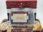 2017 Lou Gehrig 1/1 Cut Signature Yankees Card