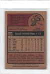 George Brett 2001 Topps Archives Rookie Card