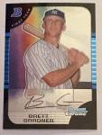 Brett Gardner 2005 Bowman Chrome Rookie Card #BDP85