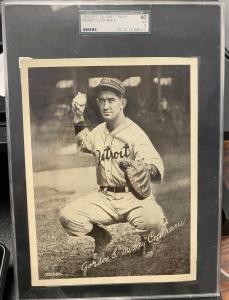 1936 R311 Mickey Cochrane Glossy Sports Card