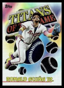 2026 Topps Titans of Game Ronald Acuña Jr