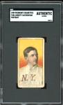 1909 T206 Christy Mathewson Portrait Card SGC