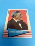 1961 Fleer Charles Comiskey Chicago White Sox Card