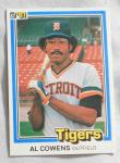 1981 Donruss Detroit Tigers Baseball Card - Choose One