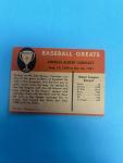 1961 Fleer Charles Comiskey Chicago White Sox Card