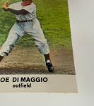 1961 Joe DiMaggio Golden Press Hall of Fame Card