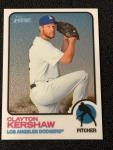 2022 Topps Heritage Clayton Kershaw #725 Chrome