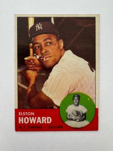 1963 Topps Elston Howard #60 Yankees Card