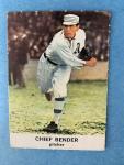 1961 Golden Press Chief Bender Baseball Card