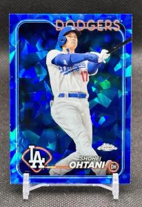 2024 Topps Chrome Sapphire Shohei Ohtani #500 Card