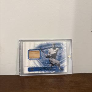 2000 Upper Deck Zack Wheat Game-Used Bat Card