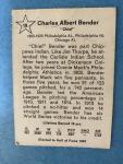 1961 Golden Press Chief Bender Baseball Card