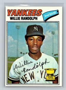 1977 Topps Willie Randolph Baseball Card #359