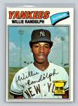 1977 Topps Willie Randolph Baseball Card #359