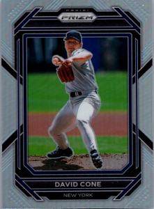 2023 Panini Prizm David Cone Silver Card #248