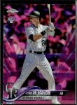 2018 Topps Chrome Pink Ryan McMahon Rookie Card