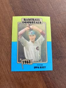 Eppa Rixey Baseball Immortals #94 Cincinnati Reds