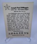 1961 Joe DiMaggio Golden Press Hall of Fame Card