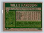 1977 Topps Willie Randolph Baseball Card #359