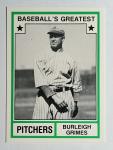 1982 TCMA Greatest Pitchers Burleigh Grimes Card