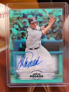 2025 Topps Stadium Jorge Posada Autograph /99