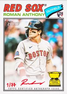 2026 Topps Heritage Baseball Cards - Your Choice