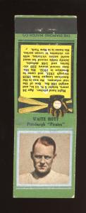 1934 Diamond Matchbooks Baseball Card #94 Waite Hoyt