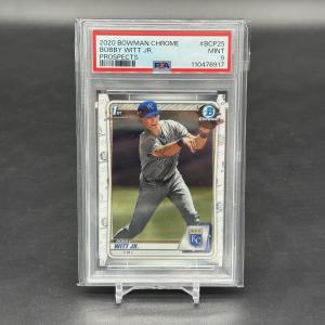 2020 Bowman Chrome Bobby Witt Jr. #BCP25 PSA 9