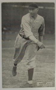 1925 Stanley Coveleski Exhibit Sports Card