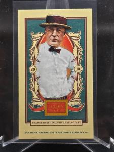 2013 Panini Golden Age Branch Rickey Mini Card